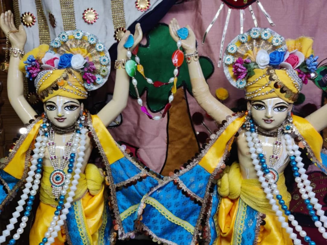 Gaur Nitai Close Up